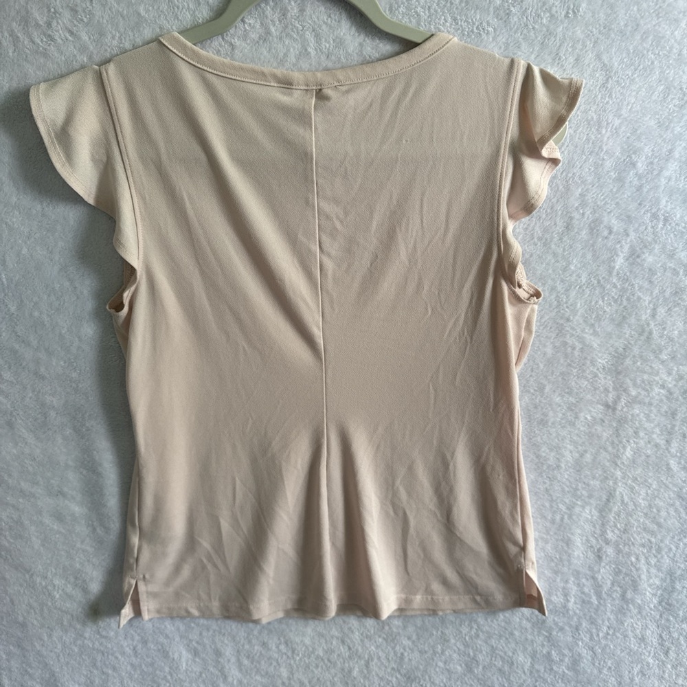 Candie's pink Ruffle Sleeve Blouse - Picture 6 of 10